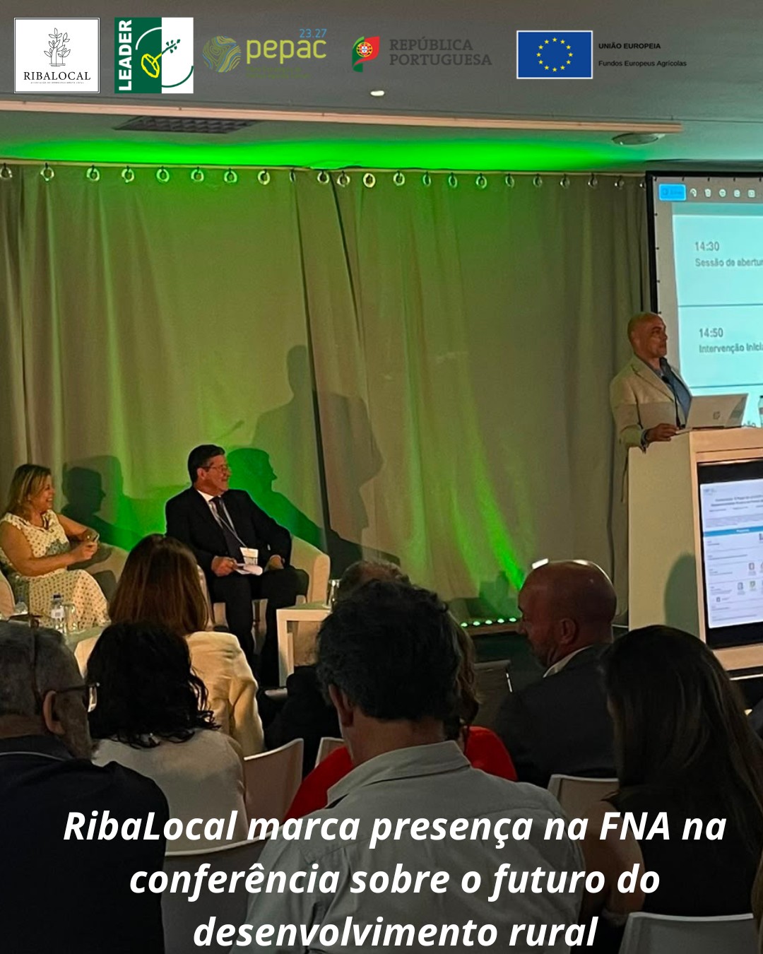 RibaLocal marca presença na FNA na conferência sobre o futuro do desenvolvimento rural